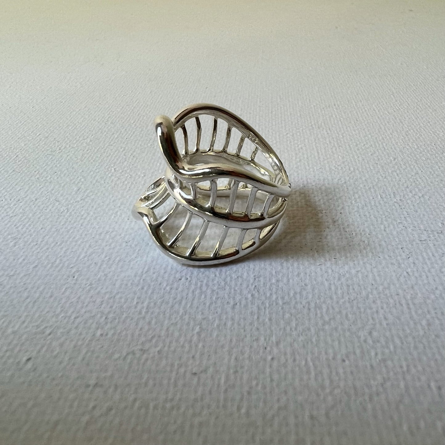 【Vintage】Silver Ruffle Ring