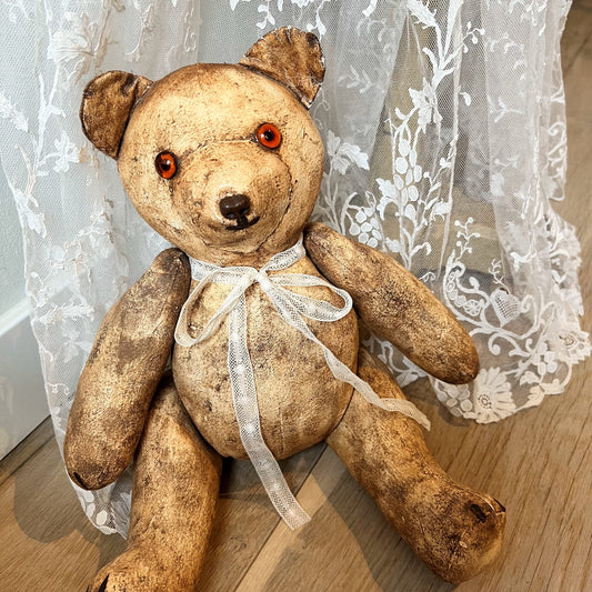 【Vintage】Germany - 1940‐50s Teddy Bear（38㎝）