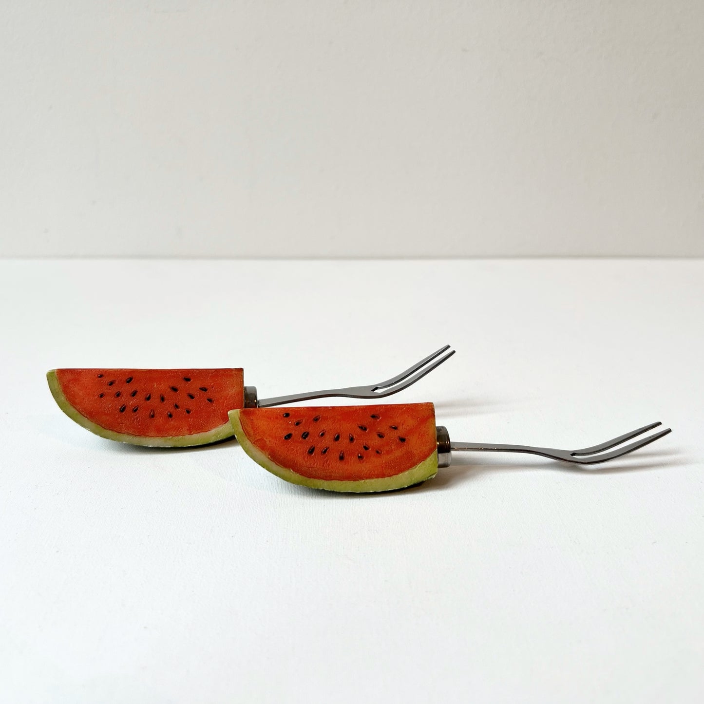【Vintage】Germany - 1960s Watermelon Motif Fork（Set of 2）
