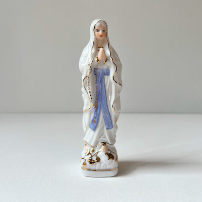 【Vintage】Netherlands - 1960s Our Lady of Lourdes Statue