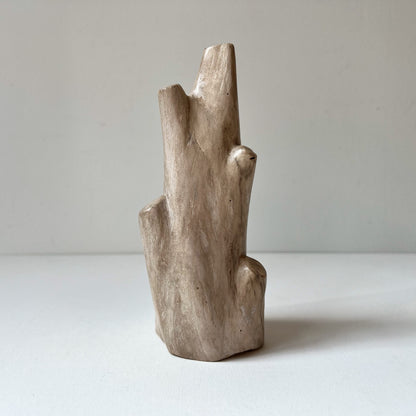 【Antique】US - Petrified Wood Object