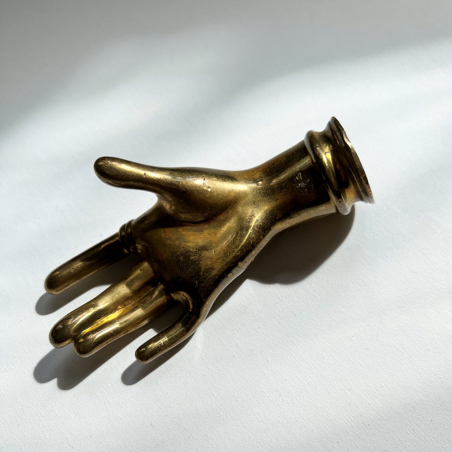 【Antique】Italy - 1850s Bronze Hand Object