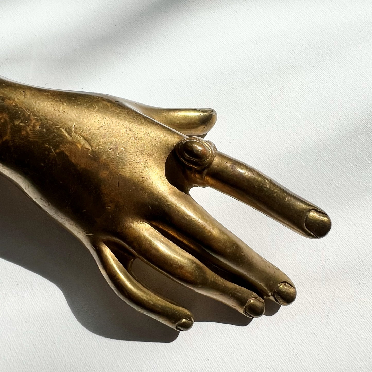 【Antique】Italy - 1850s Bronze Hand Object