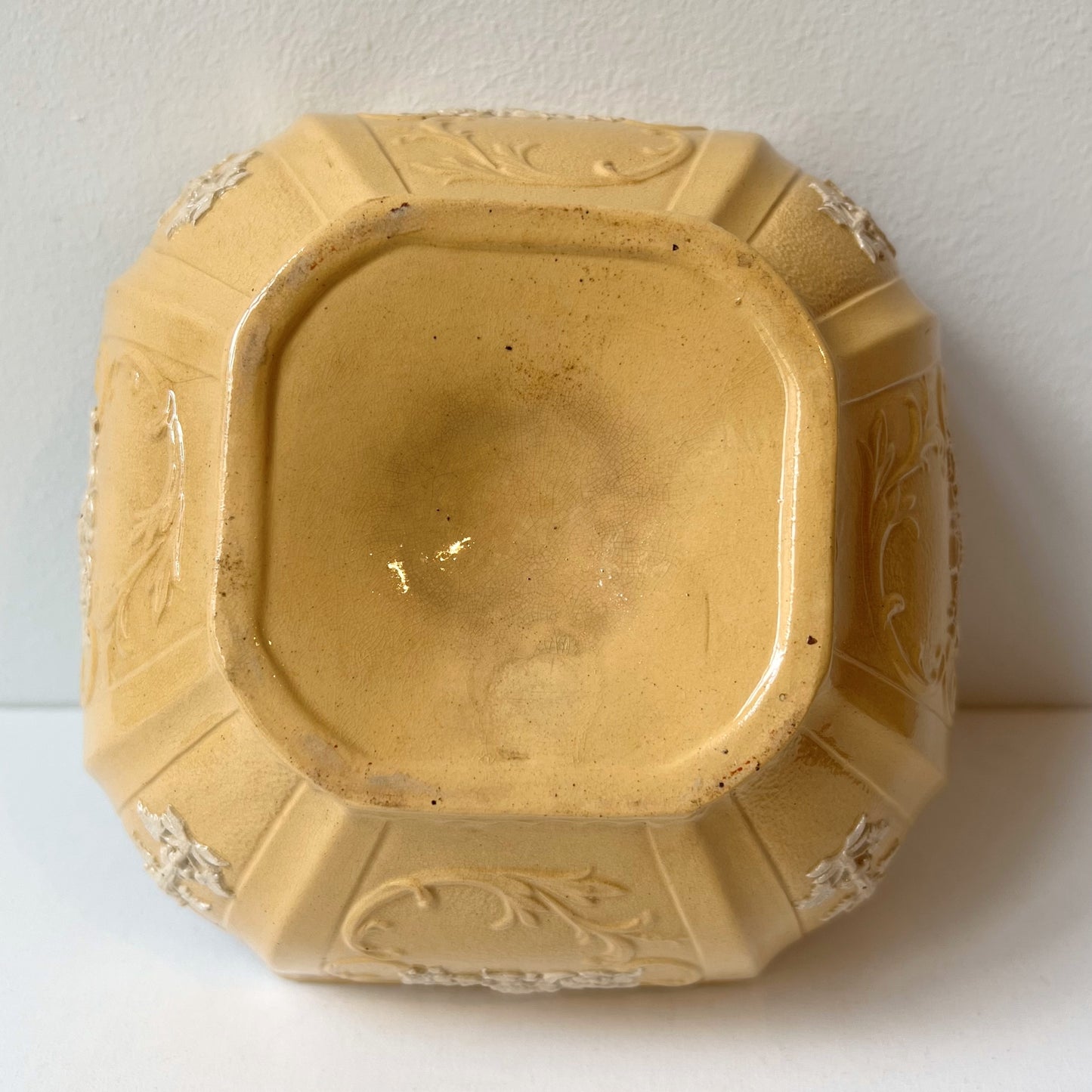 【Antique】UK ‐ 1800‐30s Wedgwood Drabware Creamer Bowl