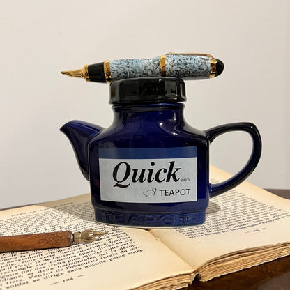 【Vintage】England - Teapottery Quick Ink Teapot