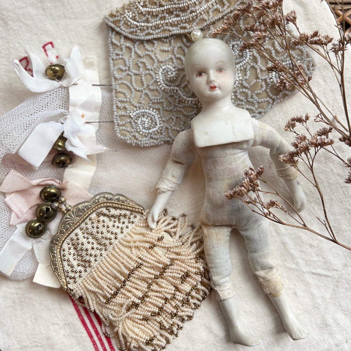 【Antique】Germany - 1880-1900s Porcelain Doll