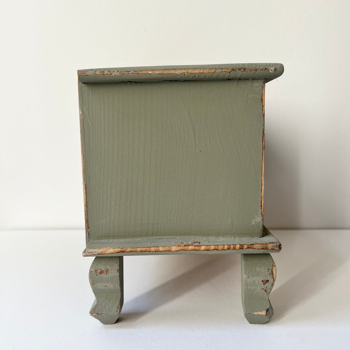 【Vintage】Netherlands - 1970s Small Wooden Shelf