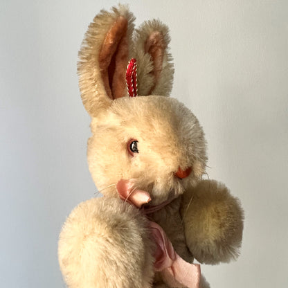 【Vintage】China ‐ 1950s Pink Ribbon Rabbit