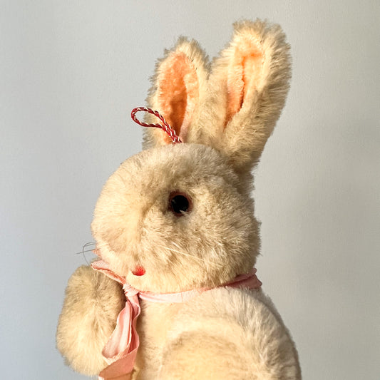 【Vintage】China ‐ 1950s Pink Ribbon Rabbit