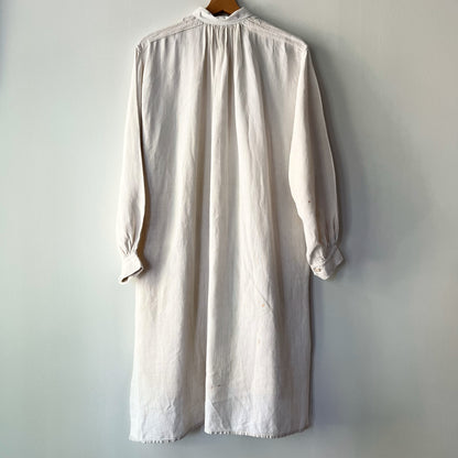 【Antique】France - 1920s Linen Dress（JM）