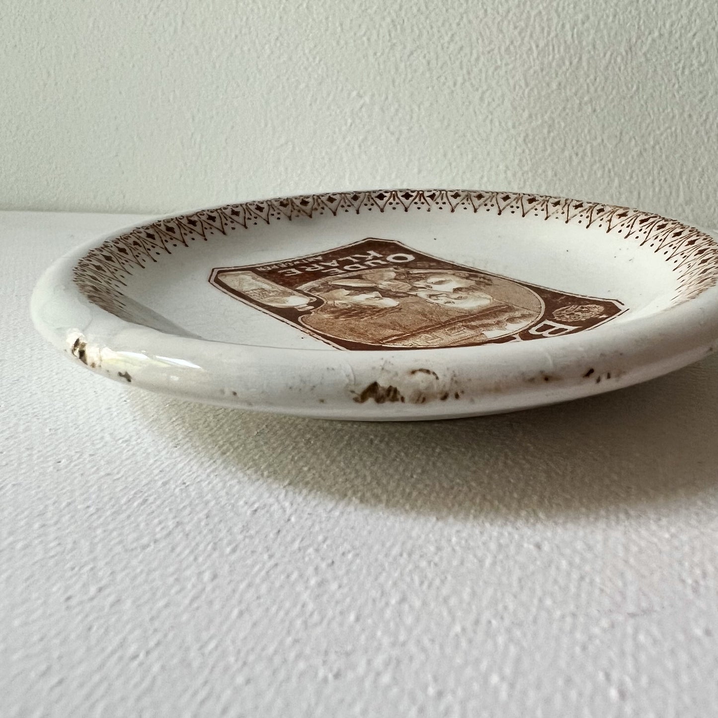 【Antique】Belgium - 1910s Bal & C° (Stokerij De Kroon)  Tray