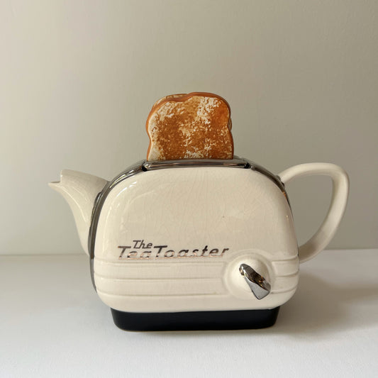 【Vintage】England - Teapottery Toaster Teapot