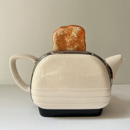 【Vintage】England - Teapottery Toaster Teapot