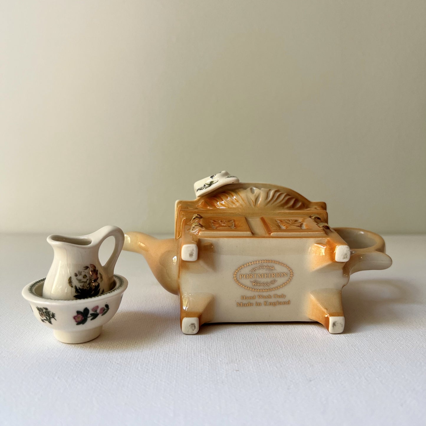 【Vintage】England - PORTMEIRION Wash Stannd Teapot