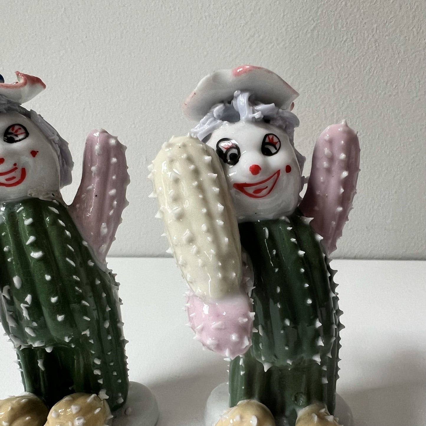 【Vintage】1950‐70s Cactus Clown（Set of 2）