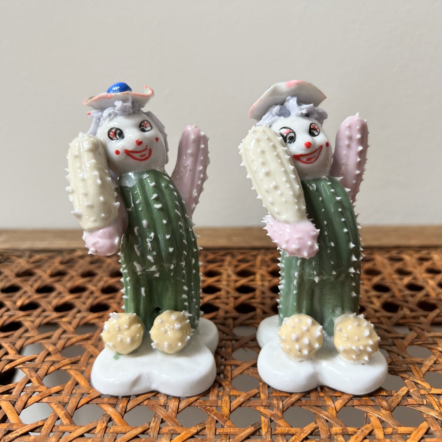 【Vintage】1950‐70s Cactus Clown（Set of 2）