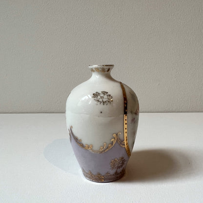 【Antique】Germany - PROVSXE ES 1920s Pottery Angel Motif Jar