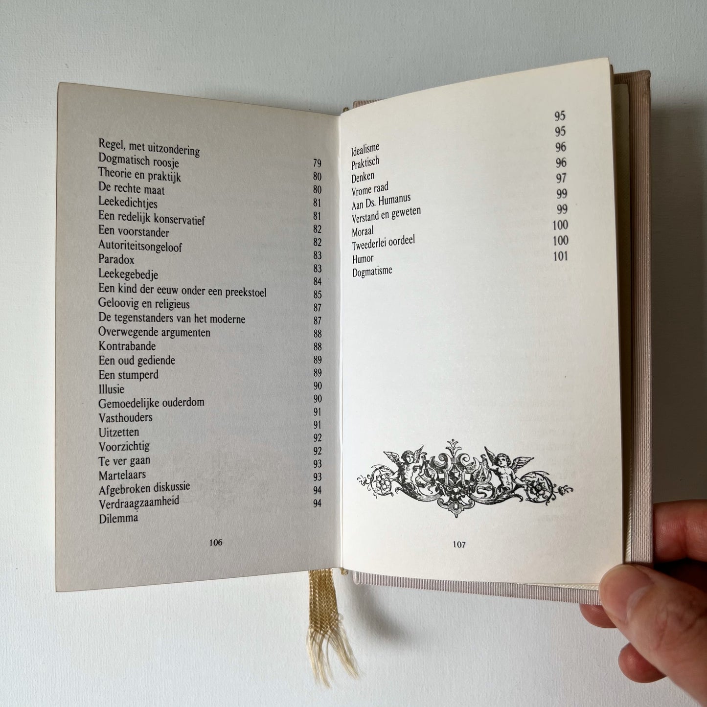 【Vintage】Netherlands - 1970s Vintage Book Folk Poetry by Petrus A. de Génestet