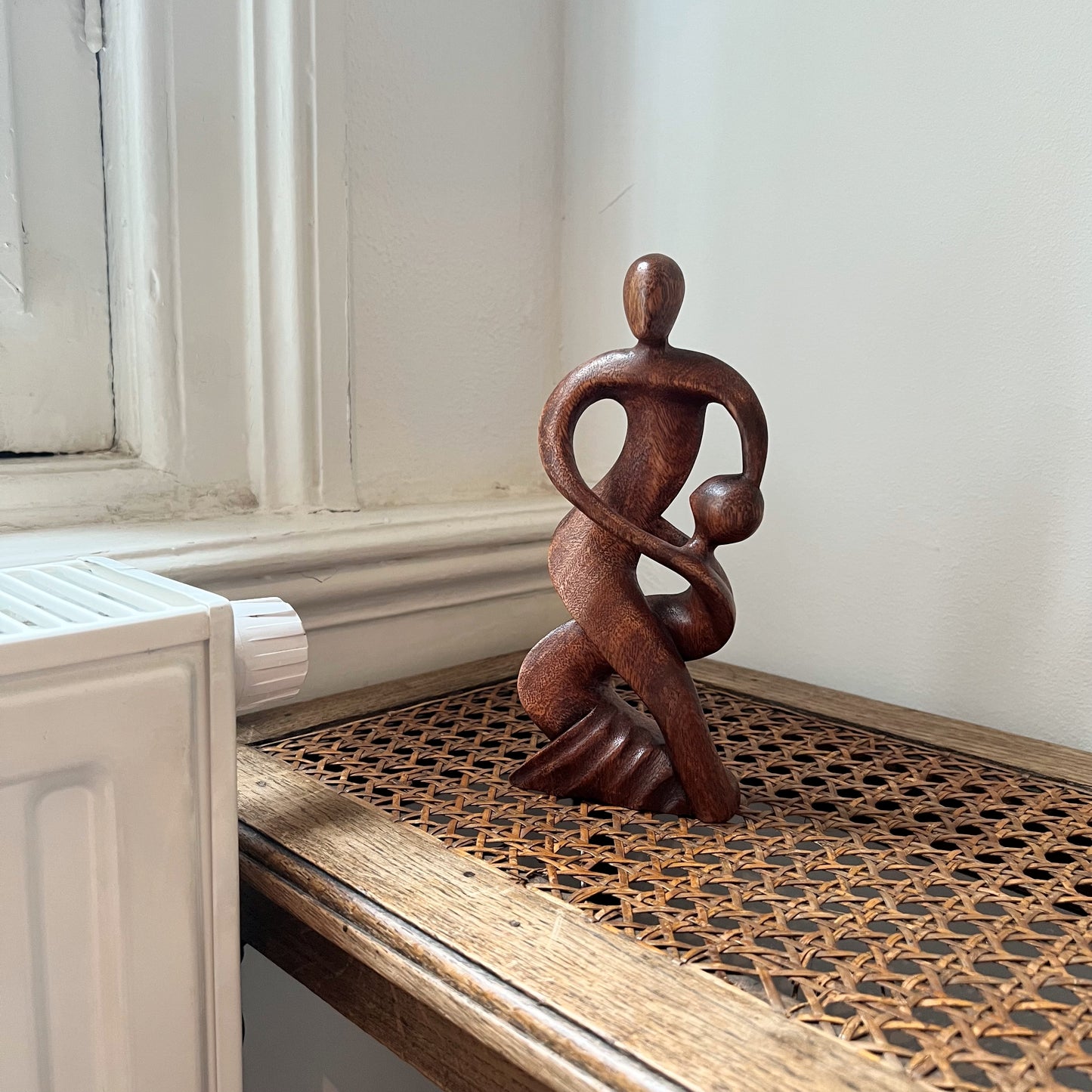 【Vintage】Denmark - 1960s Wooden Abstract Statue