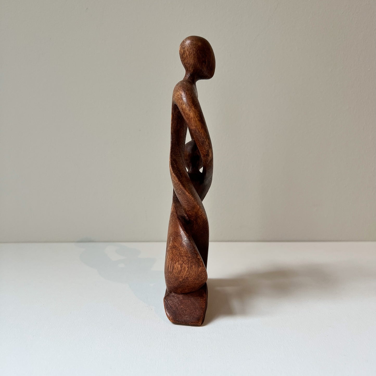 【Vintage】Denmark - 1960s Wooden Abstract Statue