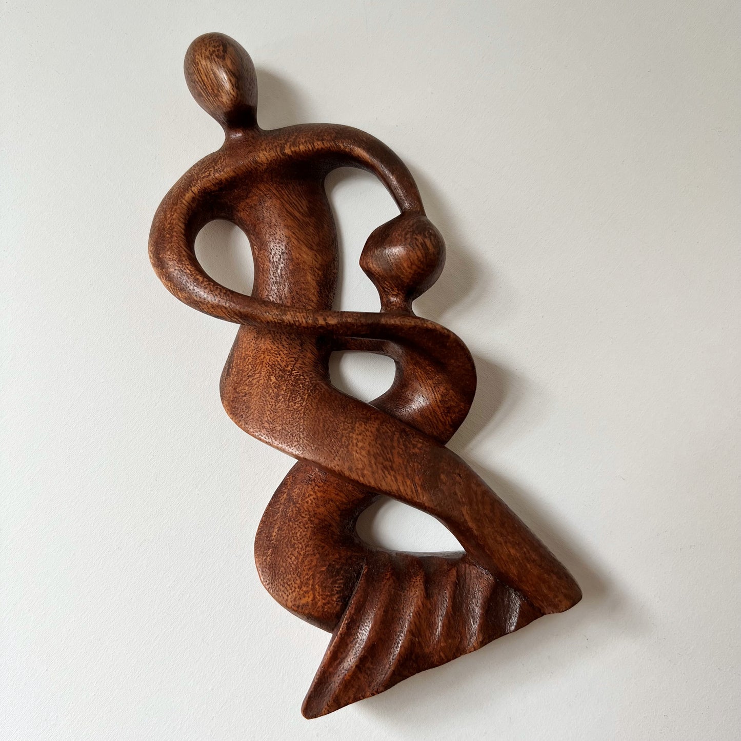 【Vintage】Denmark - 1960s Wooden Abstract Statue