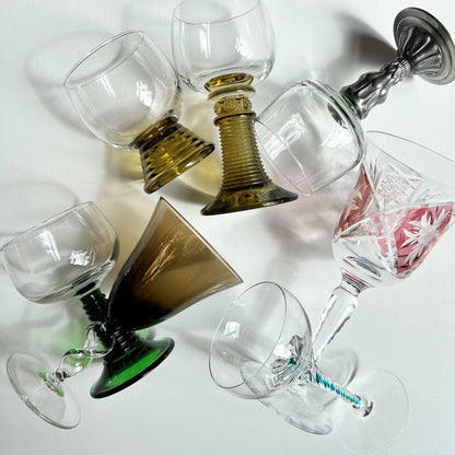 【Vintage】Netherlands - 1950s Wine Glass（Set of 2）