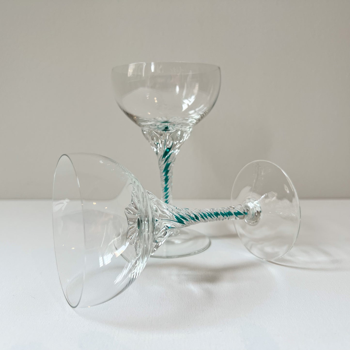 【Vintage】Netherlands - 1950s Wine Glass（Set of 2）