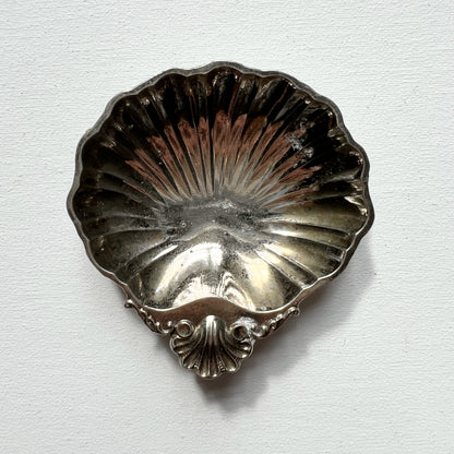 【Vintage】France - 1940‐50s Metal Shell Dish