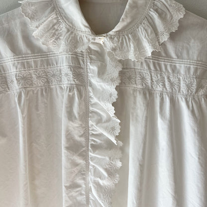 【Antique】France - 1900‐20s Margaret Lace Blouse