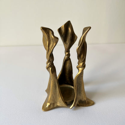 【Vintage】Brass Candle Stand