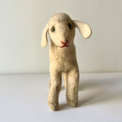 【Vintage】Germany - Steiff 1960s  Sheep ”Lamby” 14cm