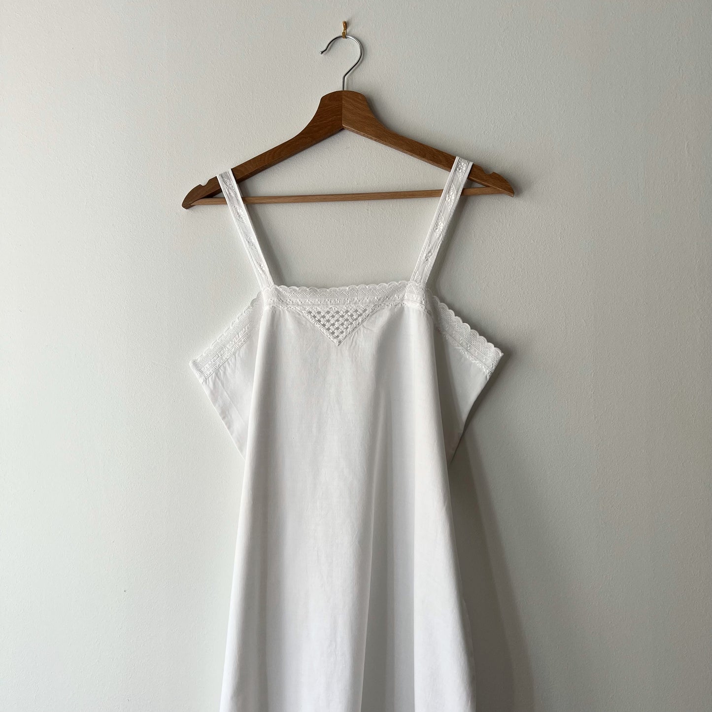 【Vintage】France 1930s Cotton Camisole Dress