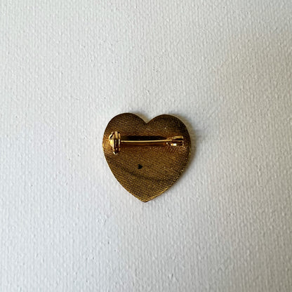 【Vintage】Heart Brooch