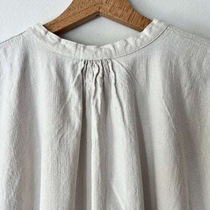 【Antique】France - 1920s Linen Dress（MB）