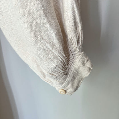 【Antique】France - 1920s Linen Dress（LE）