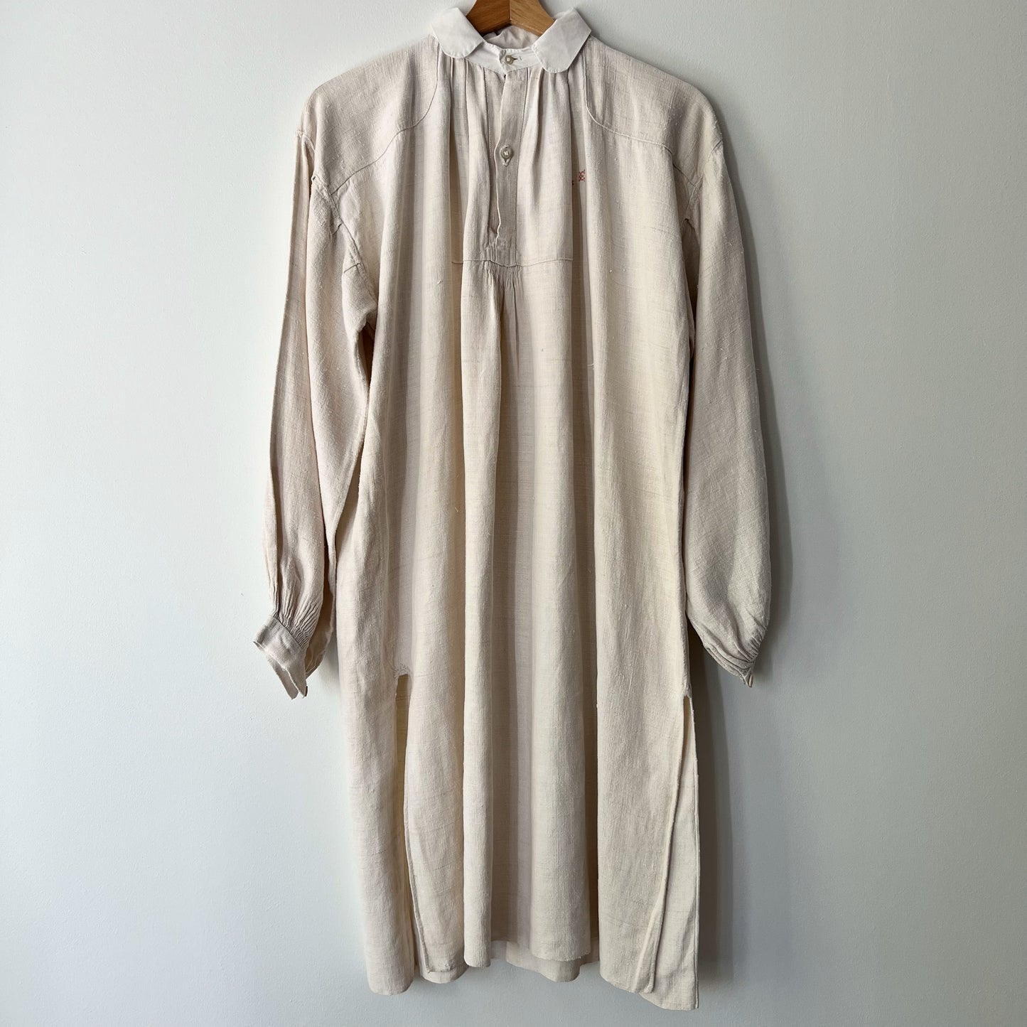 【Antique】France - 1920s Linen Dress（LE）