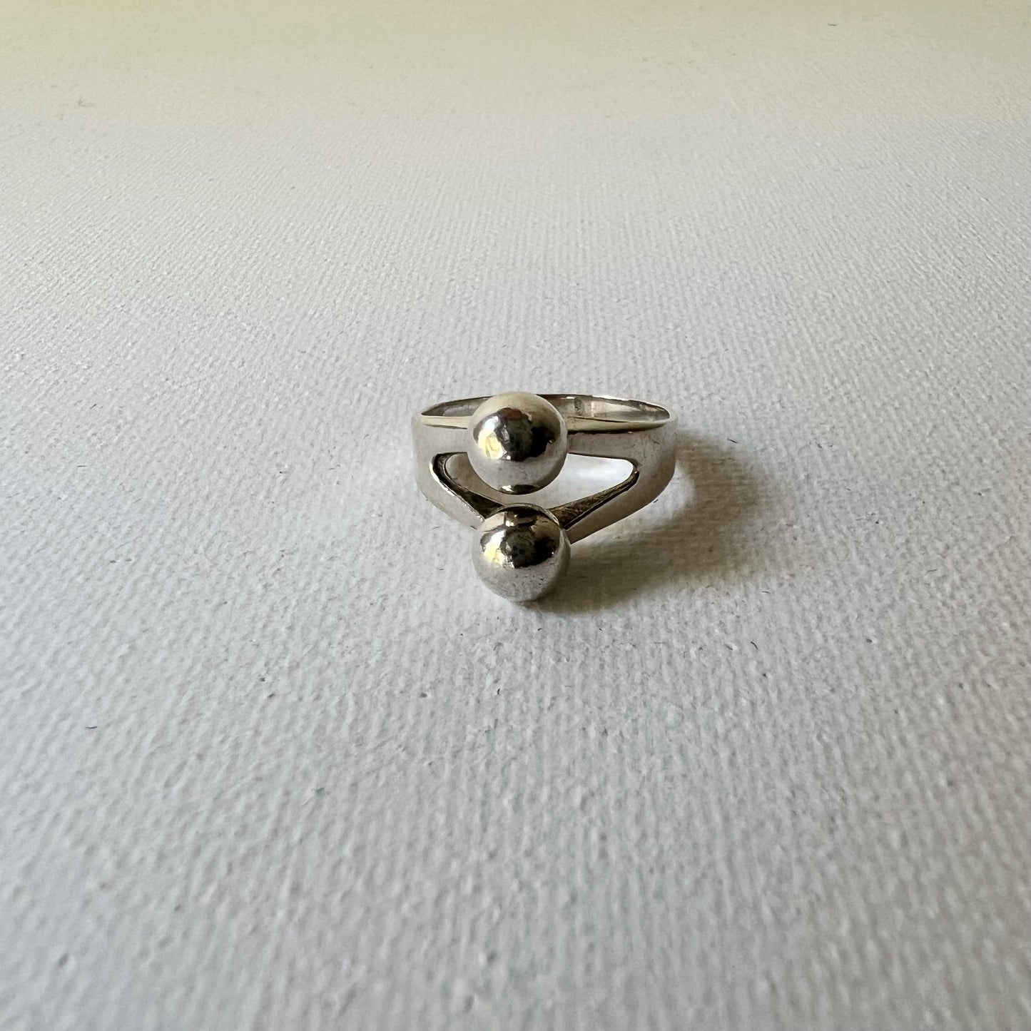 【Vintage】Silver835 Geometric Ring