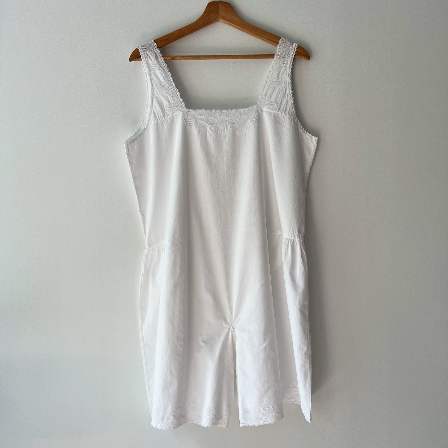 【Antique】France - 1920s Cotton Rompers