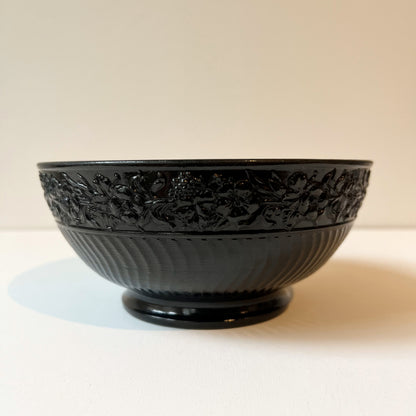 【Antique】UK - 1800-30s Wedgwood Black Pottery Bowl