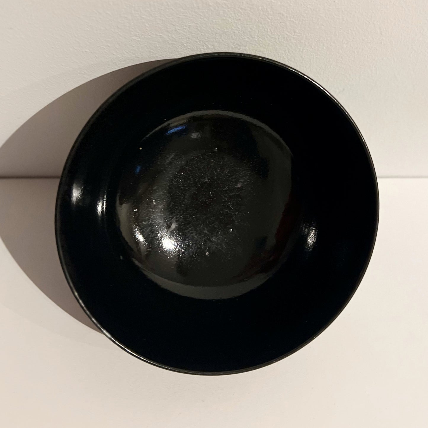 【Antique】UK - 1800-30s Wedgwood Black Pottery Bowl