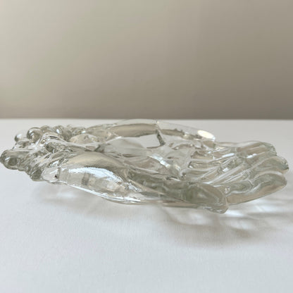 【Vintage】1940-60s Glass Hand Tray