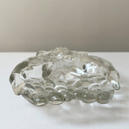 【Vintage】1940-60s Glass Hand Tray