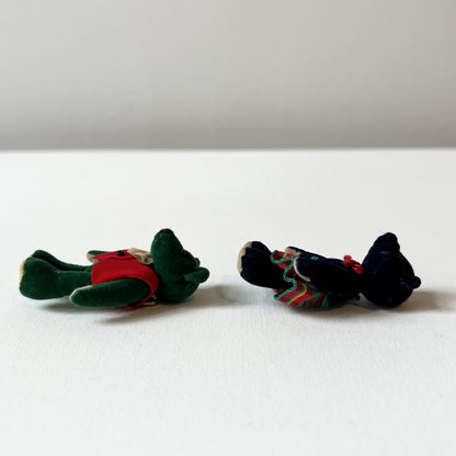 【Vintage】Germany ‐ Vintage Mini Teddy Bear Pin Broach（Set 2）