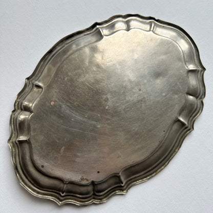 【Vintage】Italy 1960s Cedrata Tassoni Stainless Steel Tray