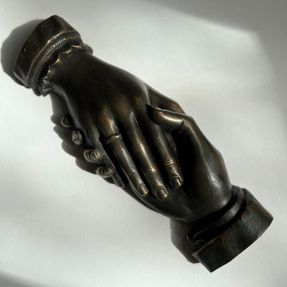 【Antique】UK - 1900s Shaking Hands Object 《Special》