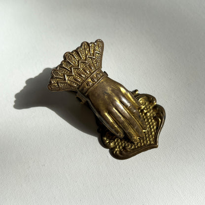 【Antique】UK - 1900s Mini Victorian Hand Clip（8.5㎝）