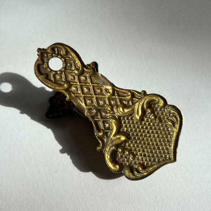 【Antique】UK - 1900s Mini Victorian Hand Clip（8.5㎝）