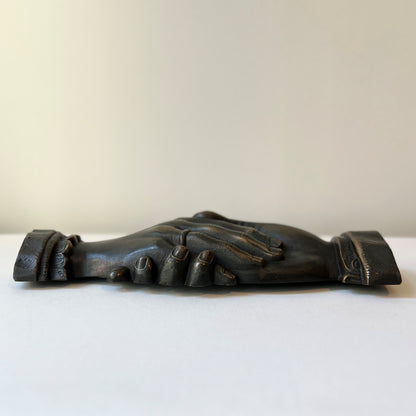 【Antique】UK - 1900s Shaking Hands Object 《Special》