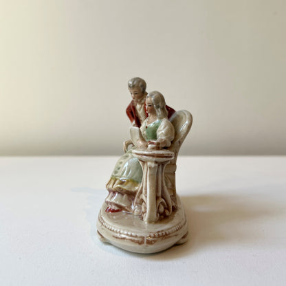 【Vintage】Germany ‐ 1940-50s Lovely Couple Figurine