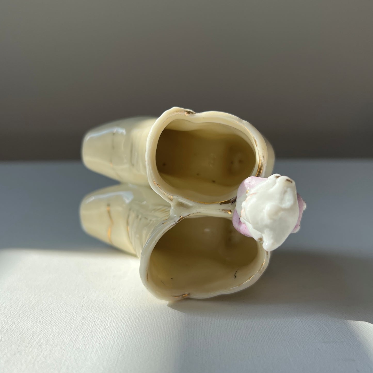 【Antique】Germany ‐ 1920s Clown and Shoes Figurine